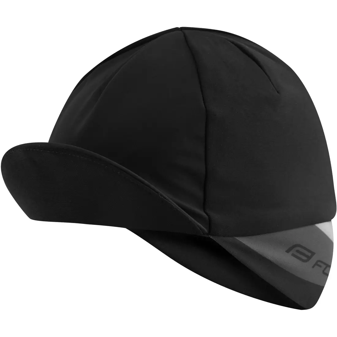 FORCE Pălărie de ciclism de iarnă BRISK, negru și gri 903048