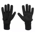 FORCE X72 mănuși de ciclism de iarnă, negre 90461