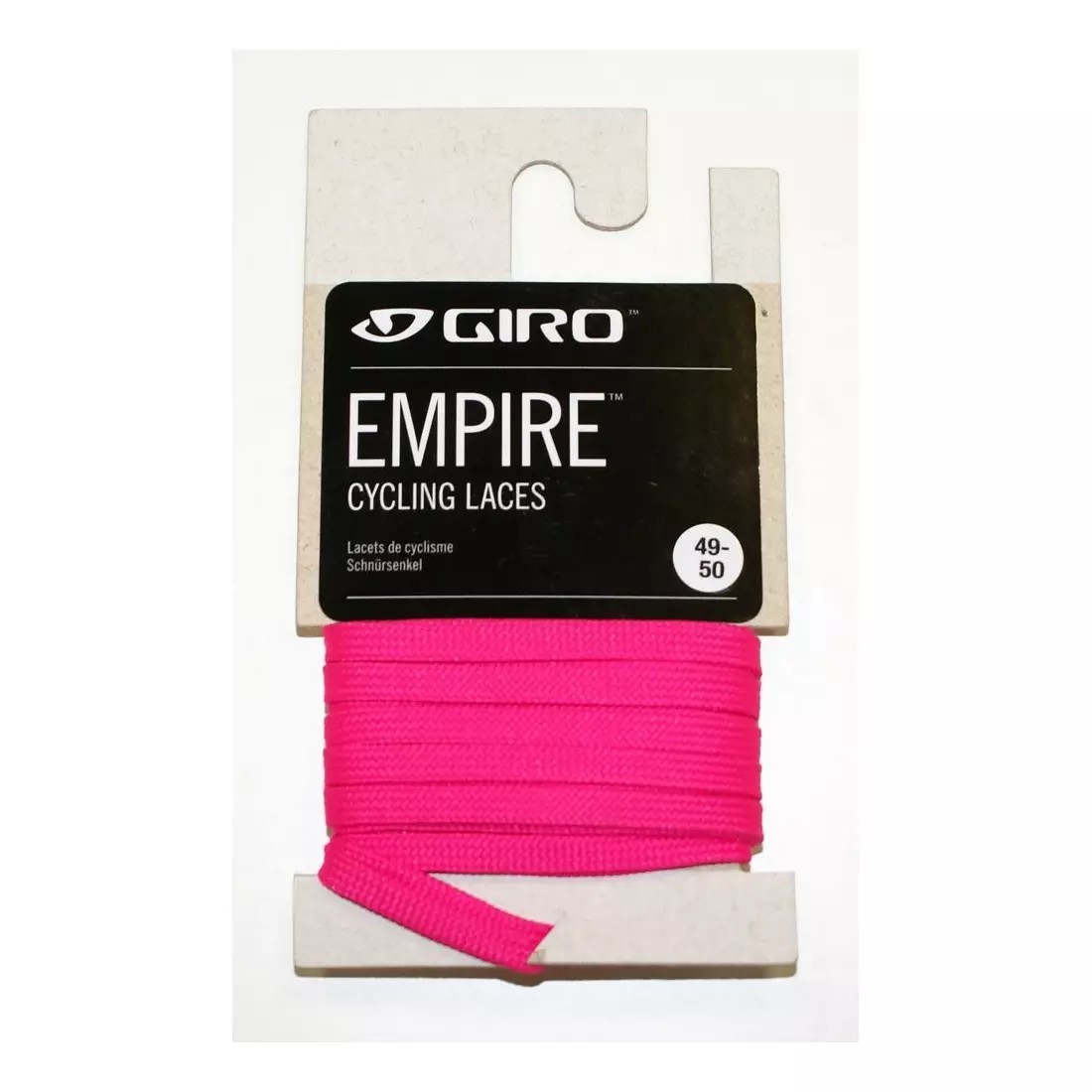 GIRO șireturi pentru pantofi de ciclism EMPIRE LACES coral pink GR-7084147