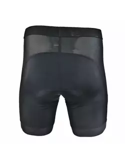 KAYMAQ BOXER pantaloni scurți de boxer pentru bărbați, cu inserție 11.074.M.DA12, negru