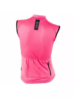 KAYMAQ SLEEVELESS Tricou de damă pentru ciclism fără mâneci 01.218, roz
