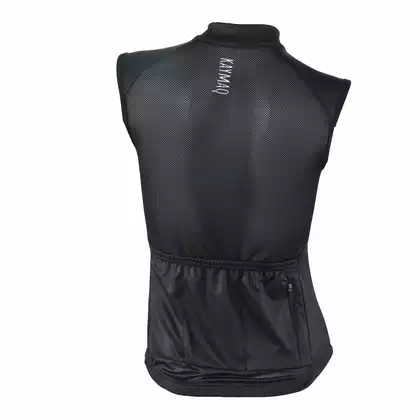 KAYMAQ SLEEVELESS Tricou de damă pentru ciclism fără mâneci 01.218, negru