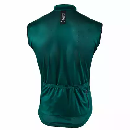 KAYMAQ SLEEVELESS tricou de bărbați fără mâneci pentru ciclism 01.217 verde