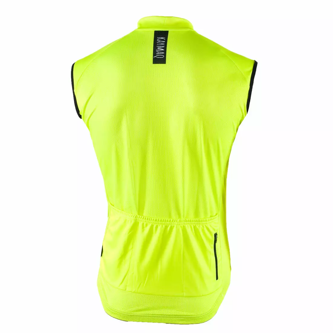 KAYMAQ SLEEVELESS tricou de bărbați fără mâneci pentru ciclism 01.217 galben fluor