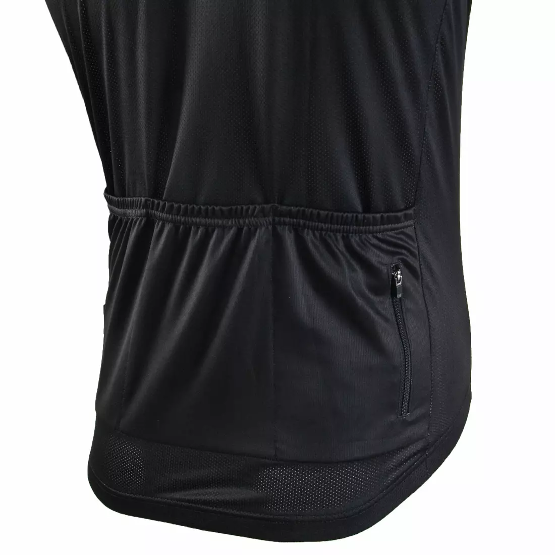 KAYMAQ SLEEVELESS tricou de bărbați fără mâneci pentru ciclism 01.217, negru