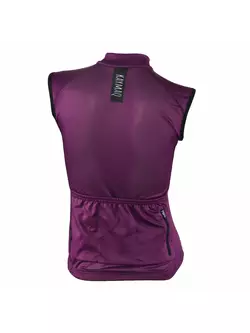 KAYMAQ SLEEVELESS tricou de ciclism pentru femei 01.218 violet