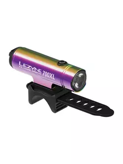 LEZYNE lampă față de bicicletă CLASSIC DRIVE 700XL neo metallic LZN-1-LED-30-V130