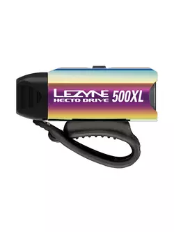 LEZYNE lampă față de bicicletă LED HECTO DRIVE 500XL neo metallic LZN-1-LED-9F-V530