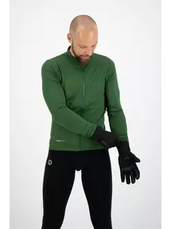 ROGELLI BLAST mănuși de iarnă pentru ciclism softshell, negru