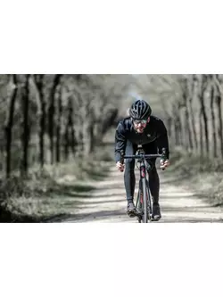 ROGELLI WADDED sacou de iarnă matlasat pentru ciclism, negru