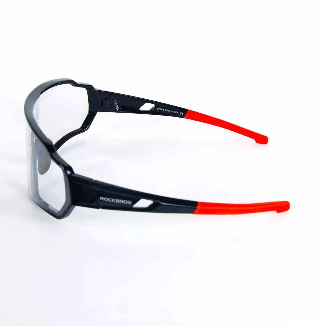 Rockbros 10161 ochelari de ciclism / sport cu fotocrom negru și roșu