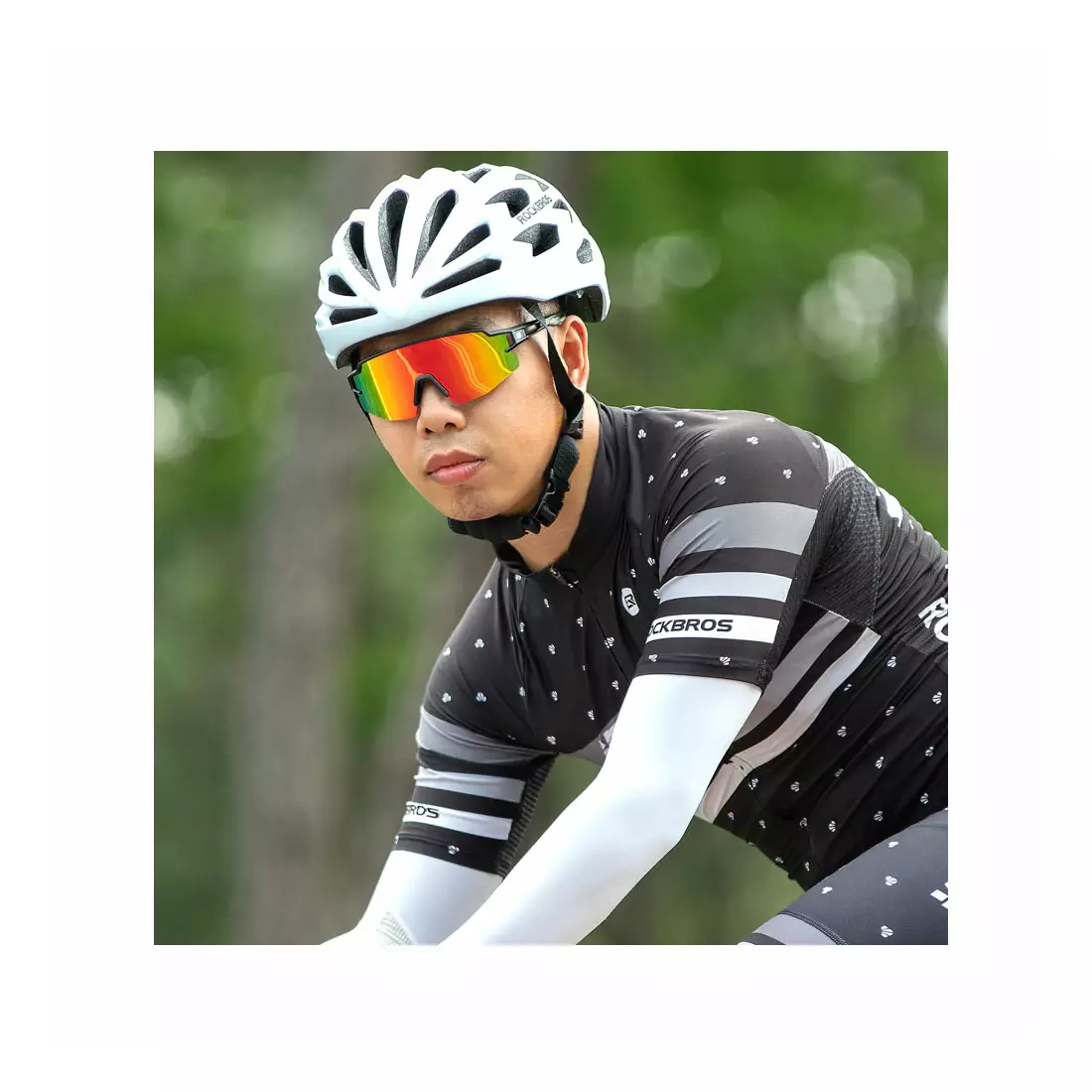Rockbros 10171 Ochelari polarizați pentru ciclism / sport, negru și gri