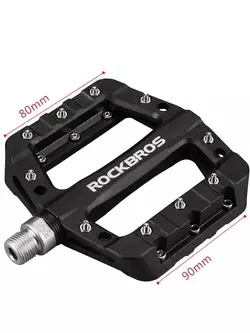Rockbros pedale de platformă nailon negru 2017-12CBK