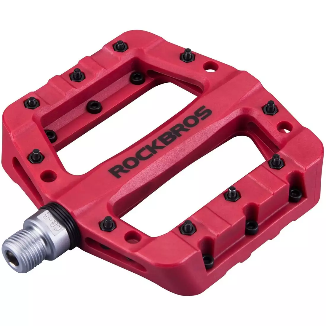 Rockbros pedale de platformă nailon roșu  2017-12CRD