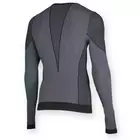Rogelli CHASE lenjerie pentru bărbați cămașă termoactivă cu mâneci lungi negre