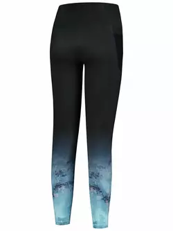 Rogelli MARBLE pantaloni de alergare non-încălziți pentru femei, negru-gri