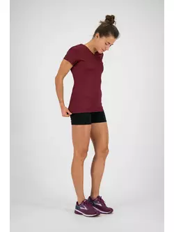 Rogelli RUN PROMOTION 801.228 tricou de alergare pentru femei maroon