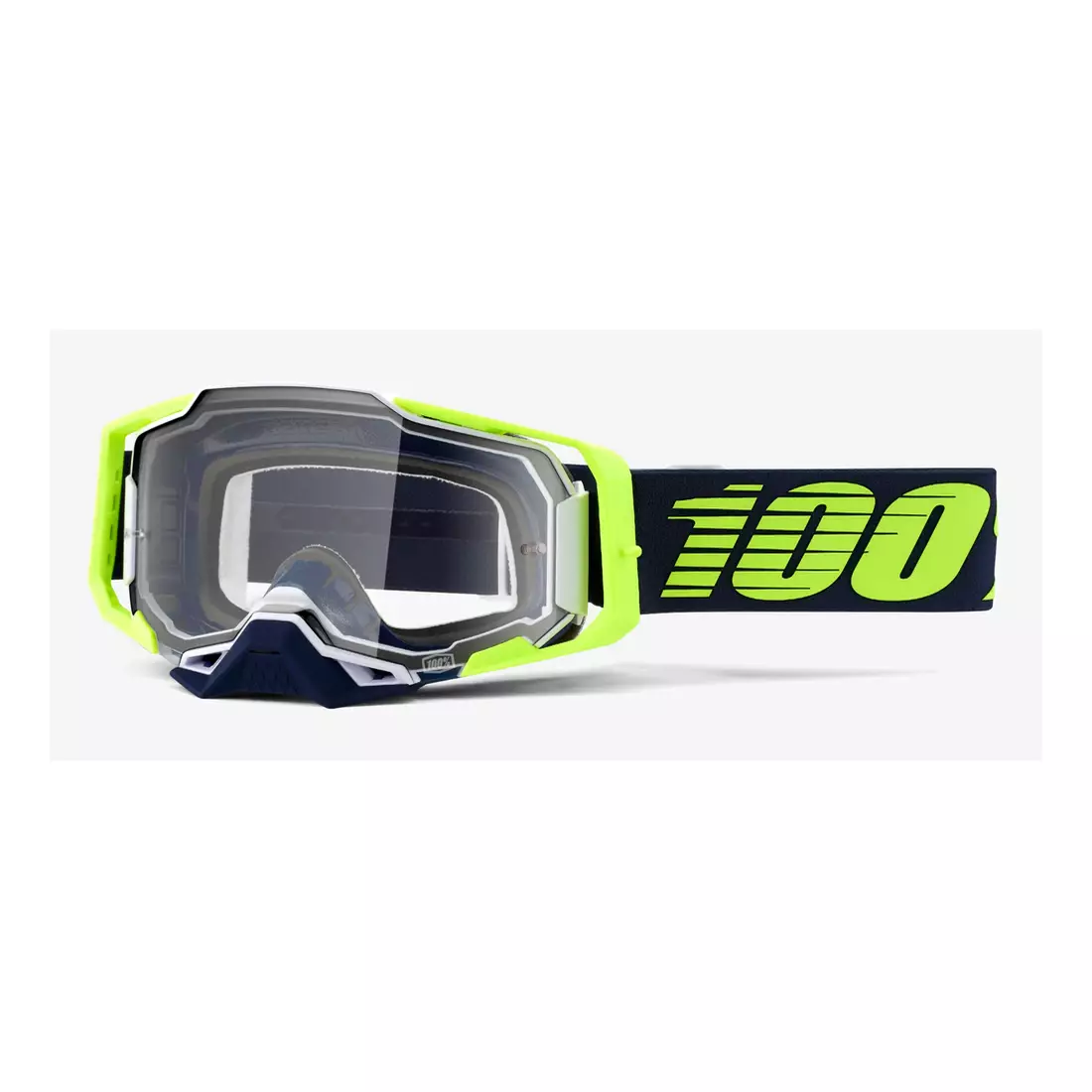 100% Ochelari de protecție pentru ciclism ARMEGA (lentile transparente anti-ceață, LT 88%-92%) deker STO-50721-101-08