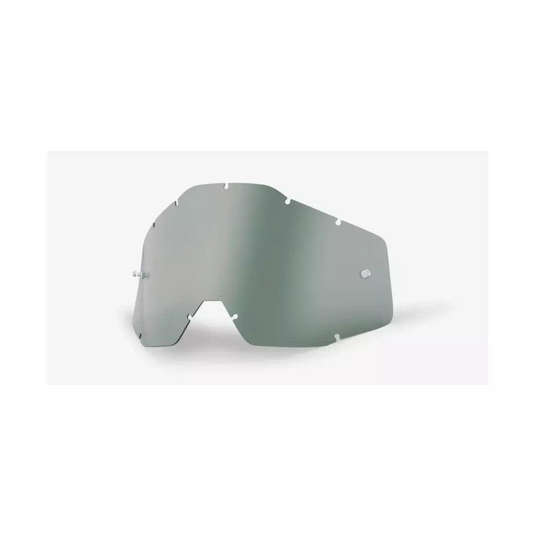 100% geamuri pentru ochelarii de bicicletă RACECRAFT/ACCURI/STRATA (parbriz smoke Anti-Fog) STO-51001-007-02