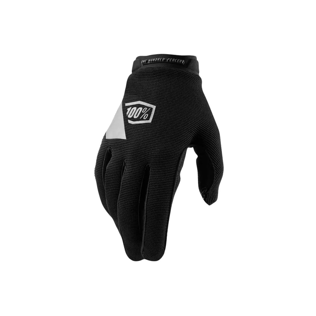 100% mănuși de ciclism pentru femei RIDECAMP black STO-11018-001-10