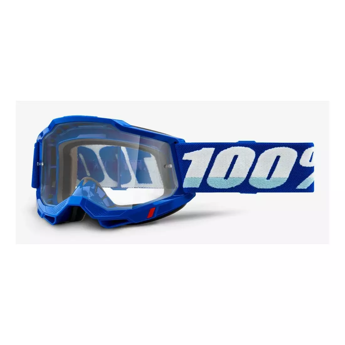 100% ochelari de protecție pentru bicicletă ACCURI 2 (lentile transparente anti-ceață, LT 88%-92%) blue STO-50221-101-02