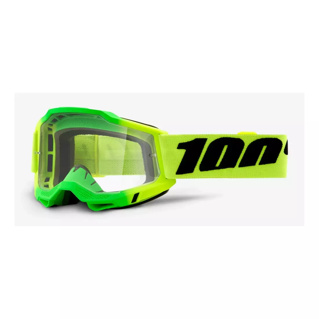 100% ochelari de protecție pentru bicicletă ACCURI 2 (lentile transparente anti-ceață, LT 88%-92%) travis 
