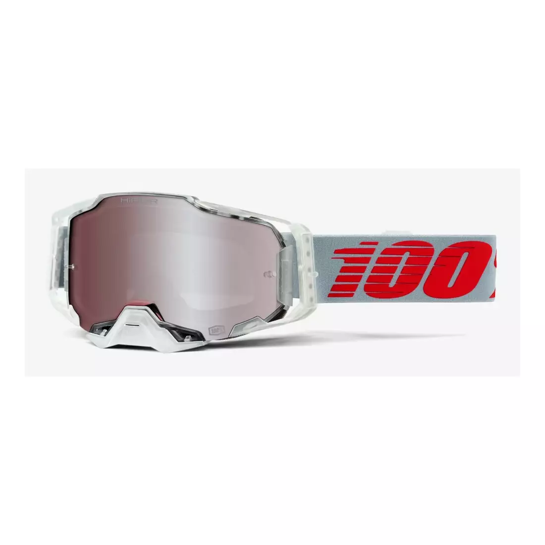 100% ochelari de protecție pentru bicicletă ARMEGA (oglinda argintie HiPER, LT 20%-30%) x-ray STO-50721-404-10