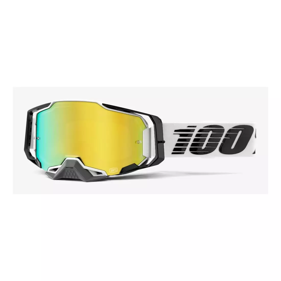 100% ochelari de protecție pentru bicicletă ARMEGA (sticlă de oglindă aurie, LT 28%+/-5%) atmos STO-50721-259-09