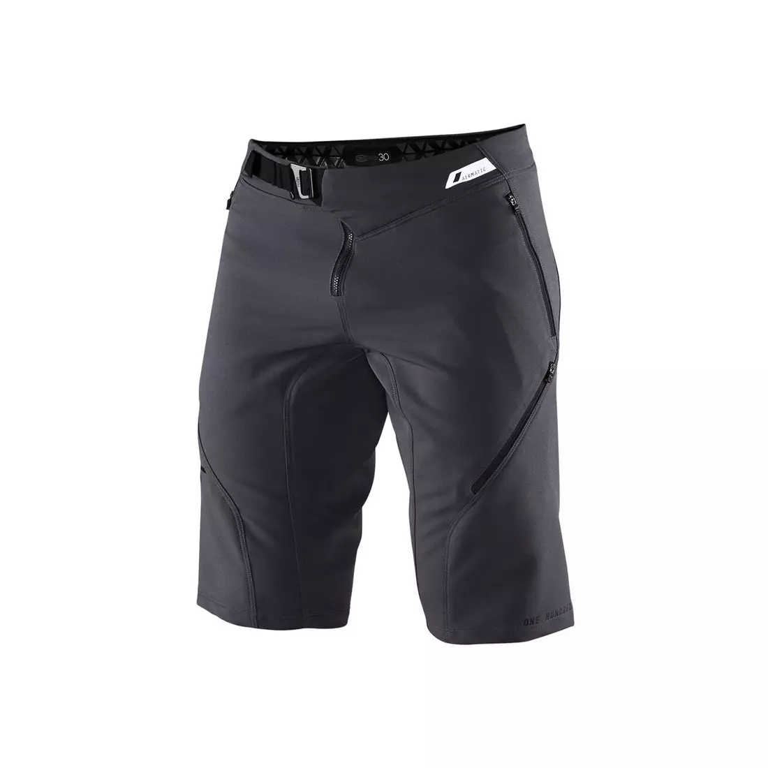 100% pantaloni scurți de ciclism pentru bărbați AIRMATIC charcoal STO-42317-052-28