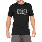 100% tricou sport bărbătesc cu mâneci scurte ESSENTIAL black snake STO-32016-462-13