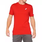 100% tricou sport bărbătesc cu mâneci scurte TILLER red 