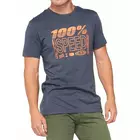 100% tricou sport bărbătesc cu mâneci scurte TRADEMARK navy heather