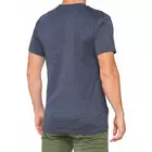 100% tricou sport bărbătesc cu mâneci scurte TRADEMARK navy heather