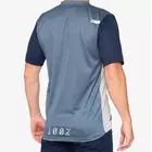 100% tricou sport pentru bărbați AIRMATIC steel blue grey 