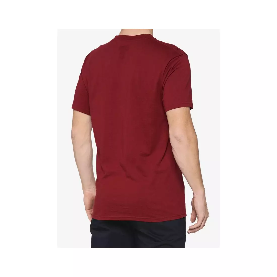100% tricou sport pentru bărbați cu mâneci scurte ESSENTIAL brick STO-32016-068-13