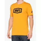 100% tricou sport pentru bărbați cu mâneci scurte ESSENTIAL goldenrod STO-32016-009-13