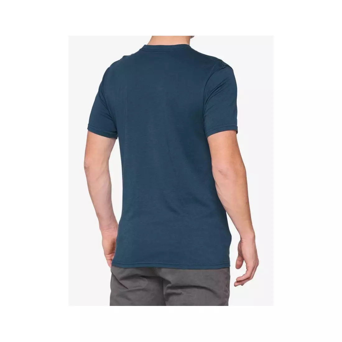 100% tricou sport pentru bărbați cu mâneci scurte NORD slate blue STO-32124-182-13