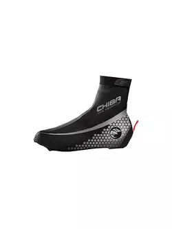CHIBA RACE UBERSCHUH protecții de ploaie pentru pantofi de ciclism, negru 31479 