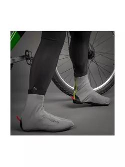 CHIBA REFLEX UBERSCHUH oprotecții de ploaie pentru pantofi de ciclism, argintiu reflectorizant 31489 