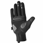 DEKO GLA-001 mănuși de ciclism izolate gel, negre