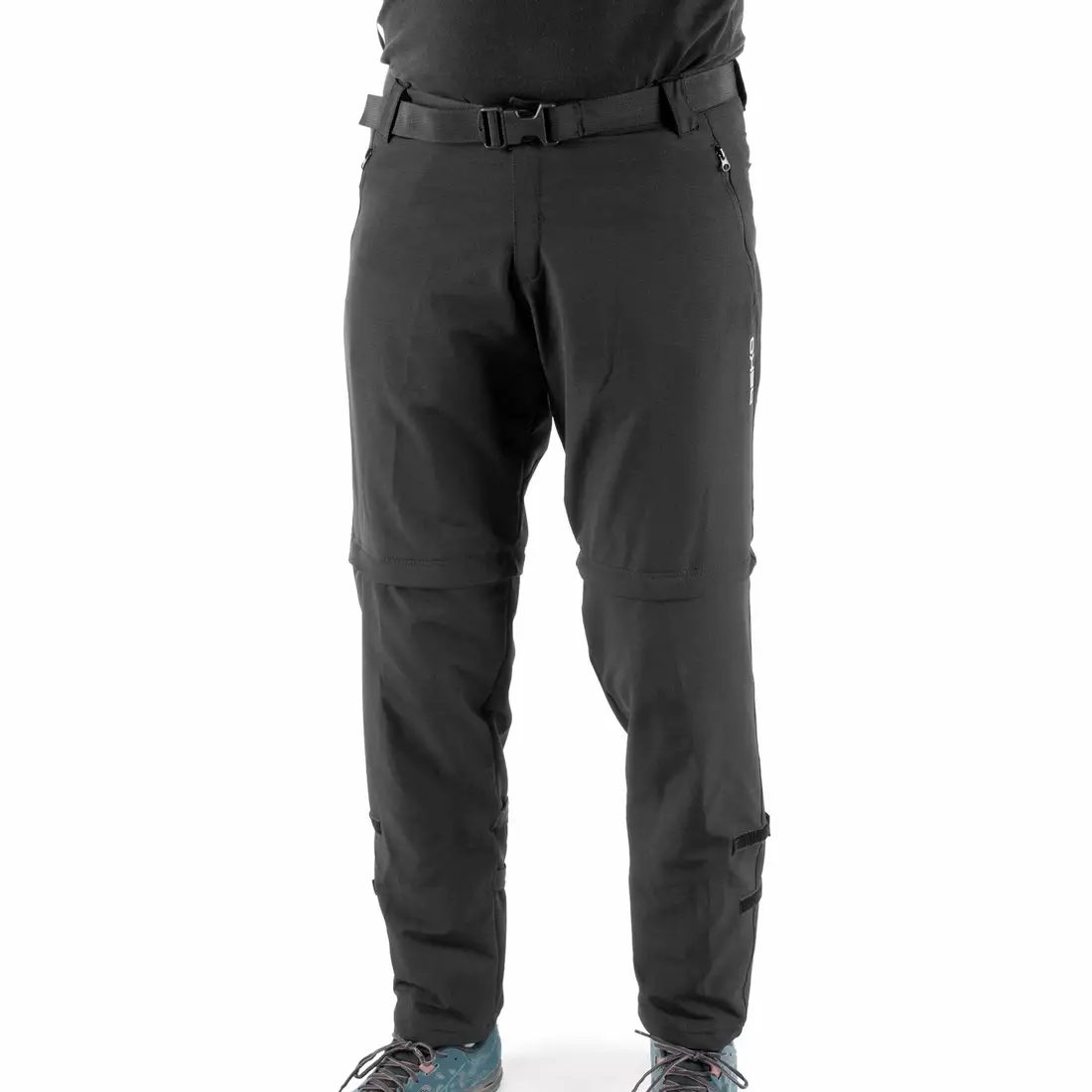 DEKO STR-M-001 pantaloni de ciclism bărbați cu picioare detașabile, negru
