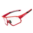 Rockbros 10137 ochelari de bicicletă / sport cu roșu fotocromic