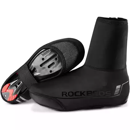 Rockbros ochraniacze na buty rowerowe czarne r. L/XL (42-46) LF1052-1