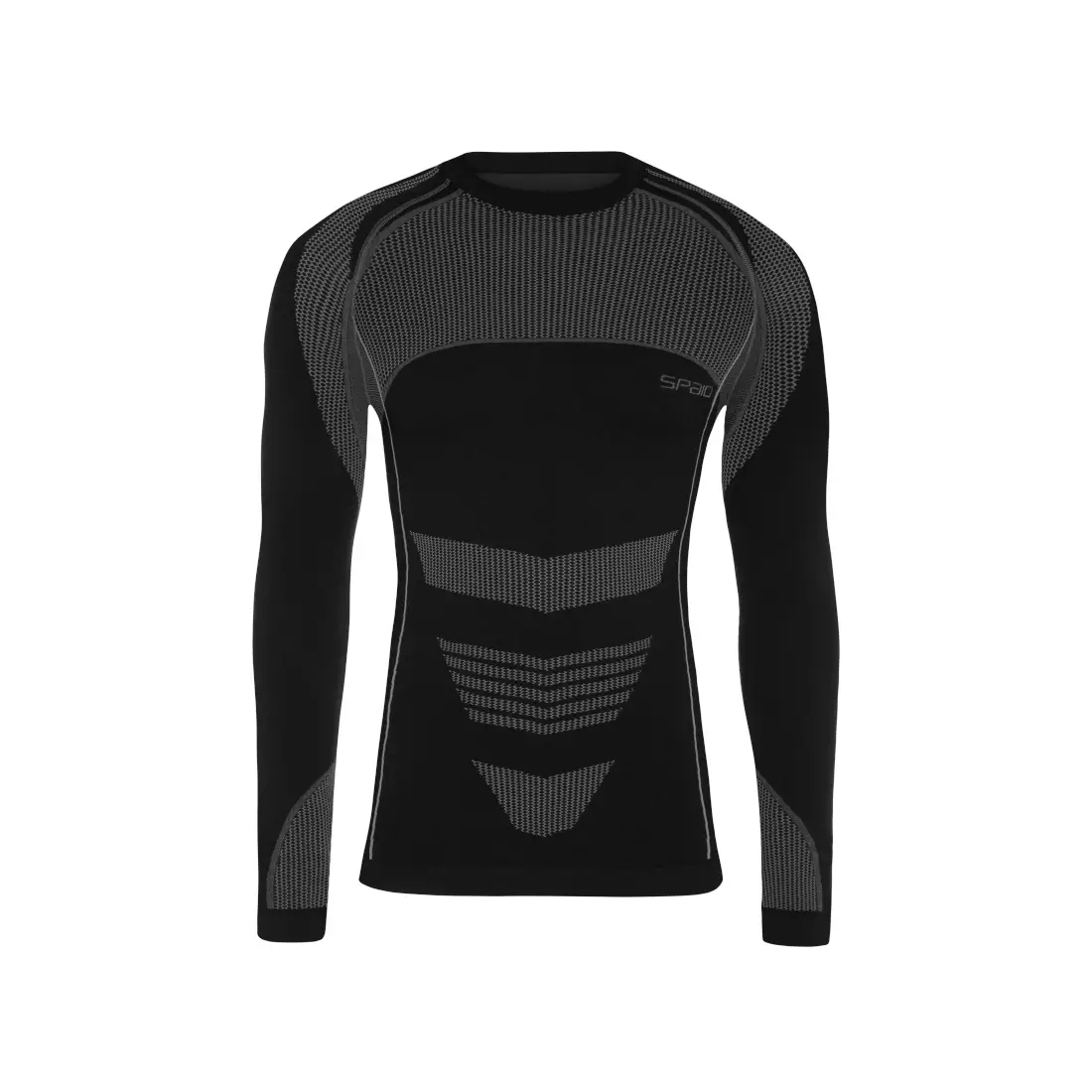 SPAIO lenjerie termoactivă, tricou bărbați THERMO-EVO negru-gri