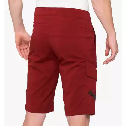 100% pantaloni scurți pentru bărbați RIDECAMP brick STO-42401-068-28