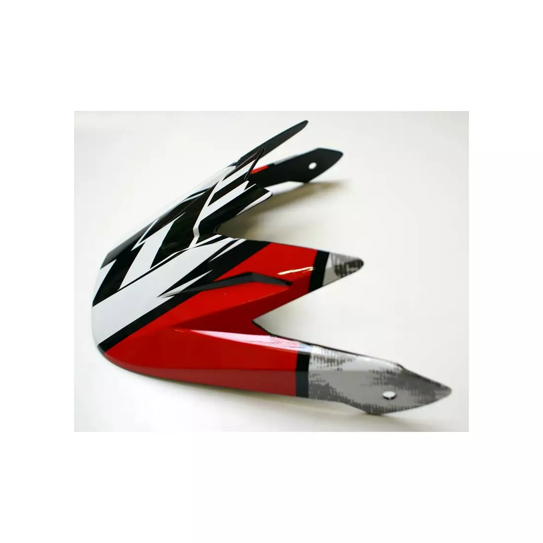 Vizor BELL pentru cască de bicicletă SANCTION alb negru roșu BEL-7085301