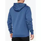 100% hanorac pentru bărbați BURST Hooded Pullover Sweatshirt federal blue STO-36039-400-11
