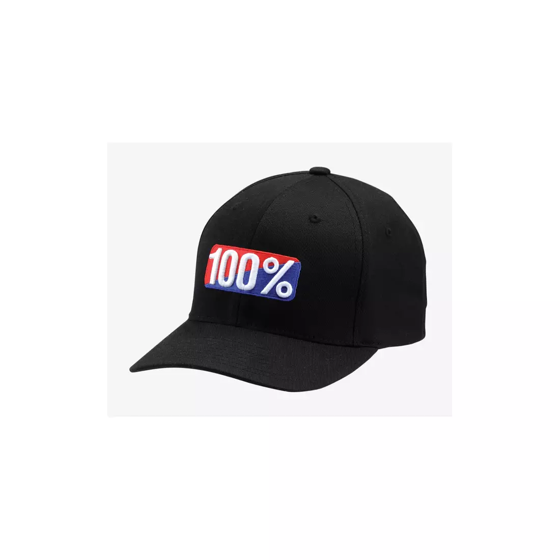 100% șapcă de baseball CLASSIC X-Fit flexfit hat black STO-20011-001-18