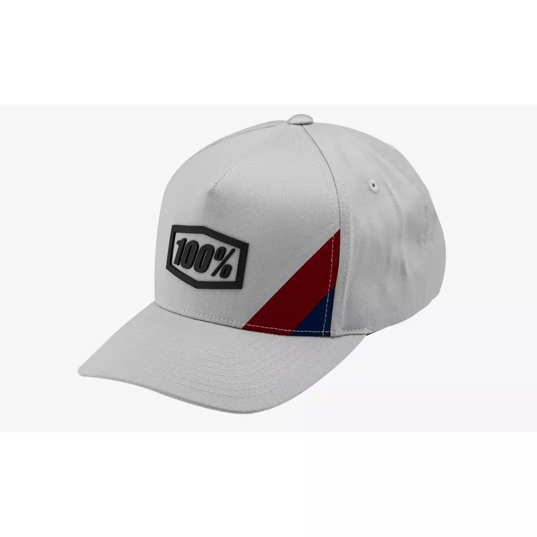 100% șapcă de baseball CORNERSTONE X-Fit Light Grey 