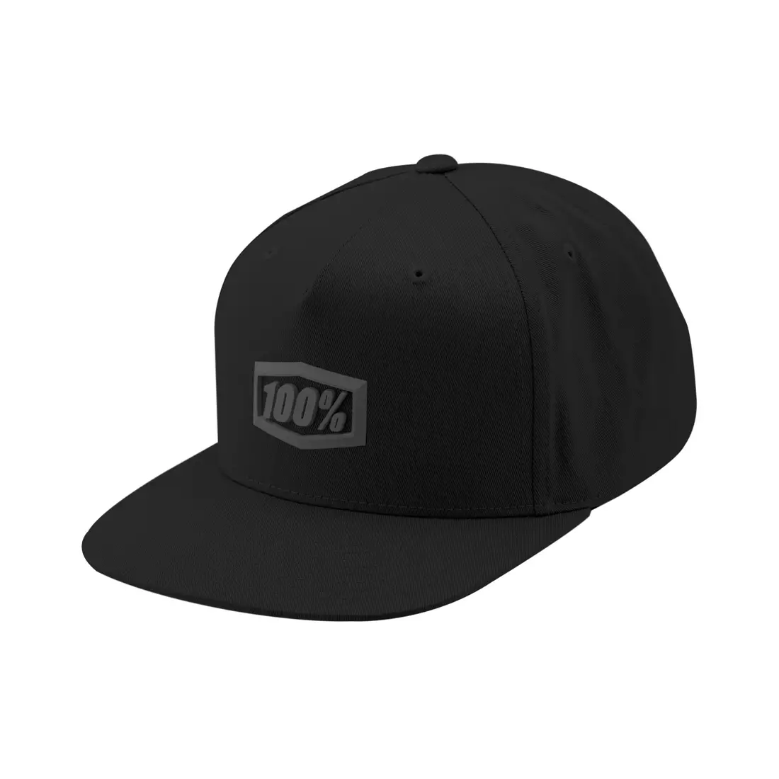 100% șapcă de baseball ENTERPRISE Snapback Hat Black/Charcoal Speck 